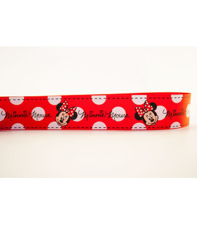 Minnie Mouse Blanca con Lunares Grandes 25mm