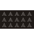 Transfer de Strass LETRAS 32mm - Varias opciones