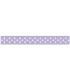 Grosgrain Lunares lila fresco/blanco 9mm