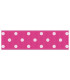 Lunares grandes fucsia/blanco 22mm