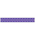 Grosgrain Lunares Morado/blanco 9mm