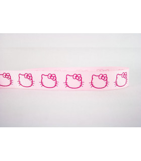 Hello Kitty SILUETA Rosa 22mm