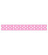 Grosgrain Lunares rosa/blanco 9mm