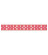 Grosgrain Lunares Coral/blanco 9mm
