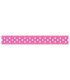 Grosgrain Lunares rosa intenso/blanco 9mm