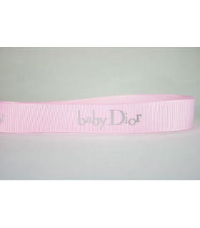 BABY DIOR ROSA/PLATA 25mm  