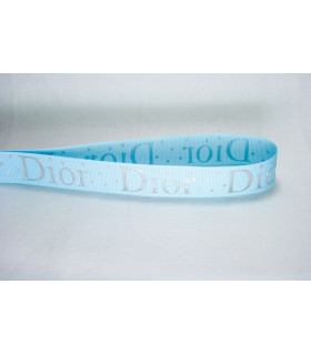 DIOR AZUL BEBÉ/PLATA 25mm  