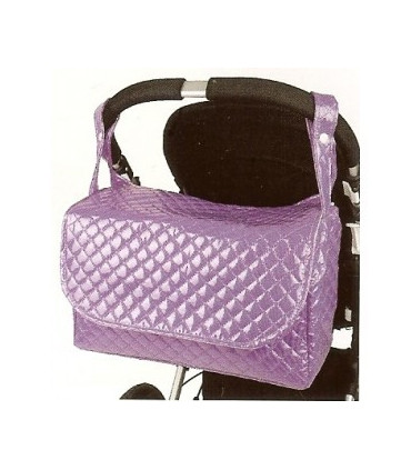BOLSO PANERA ACOLCHADO BORDADO - Varios colores