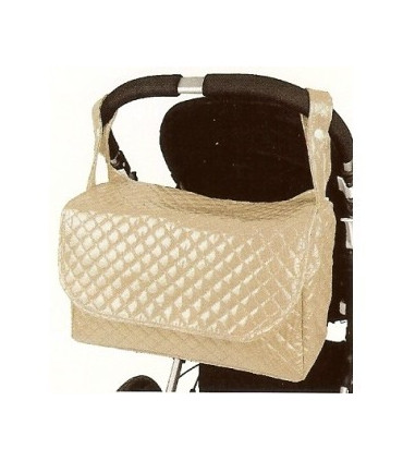 BOLSO PANERA ACOLCHADO BORDADO - Varios colores
