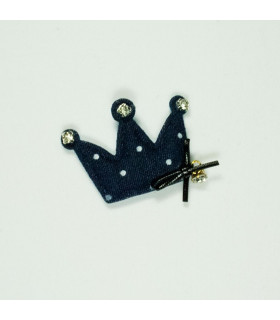 CORONA DENIM CON STRASS - 5CMS