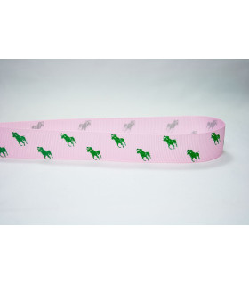 Polo Ralph Lauren Rosa bebé/verde 22mm