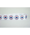 CONVERSE LOGO - Blanco 22mm