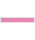 Grosgrain Lunares Fucsia/blanco 9mm