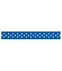 Grosgrain Lunares Azul eléctrico/blanco 9mm
