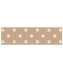 Lunares grandes Camel/blanco 22mm