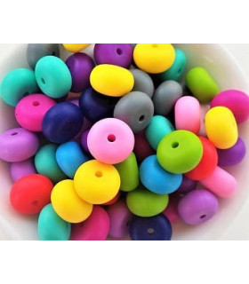 2X1 ÁBACO SILICONA 14mm - VARIOS COLORES
