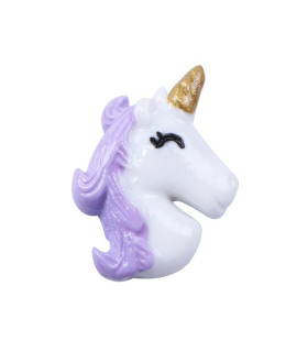 UNICORNIO 3D 25*30mm - VARIOS COLORES