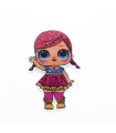 RESINA LOL SURPRISE GLITTER -  SUPER B.B. 38*58mm