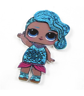 RESINA LOL SURPRISE - MERMAID 38*58mm