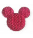 Mickey SILUETA BRILLO 33*34mm - Varios colores