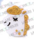 UNICORNIO GOLD 23*28MM
