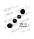 PACK de 50 SNAPS KAM - Negro