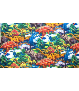 Tela de DINOSAURIOS 110 cms ancho