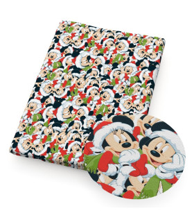 MICKEY MINNIE NAVIDAD 145cms/ancho