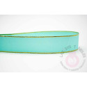 Cinta grosgrain HILO DORADO 25mm - Agua