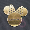 APLIQUE RESINA MOD. MINNIE  - VARIOS COLORES