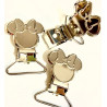Chupetero MINNIE MOUSE PLATA