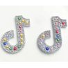 TIK TOK STRASS  - 50mm