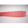 Cinta MICKEY MINNIE MOUSE Rosa/oro 25mm