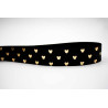 Cinta MICKEY MINNIE MOUSE Negro/oro 25mm