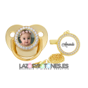 CHUPETE  +  CADENA PERSONALIZADO