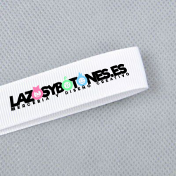 CINTA GROSSGRAIN CHUPETERO PERSONALIZADO 25MM