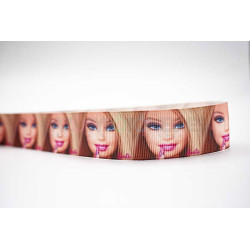 CINTA BARBIE CARA - 25mm