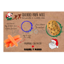 BANDEJA IMPRESA - MOD. PAPA NOEL - SANTA CLAUS