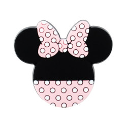 ENTREPIEZA SILICONA MINNIE LAZO ROSA