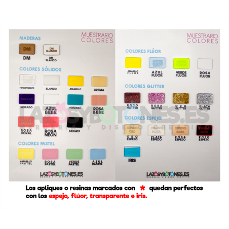 APLIQUE RESINA DOBLE -  LOGOS MARCAS