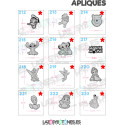 APLIQUE - RESINA PERSONAJES