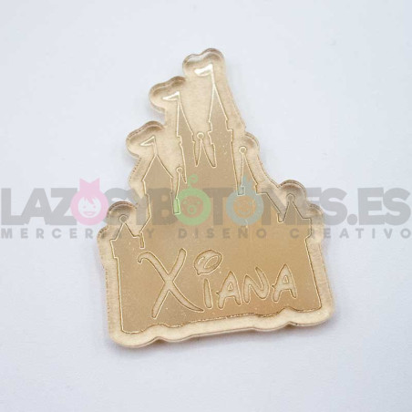 APLIQUE - CASTILLO DISNEY - 4cm