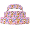 CINTA PARA LAZOS WINNIE THE POOH ROSA - 32MM