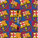 ¡PREVENTA!  Tela Barça Barcelona - 150cm/ancho
