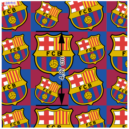 ¡PREVENTA!  Tela Barça Barcelona - 150cm/ancho