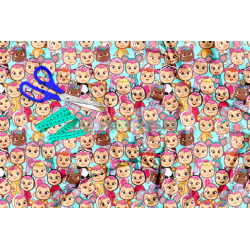 ¡PREVENTA!  Tela Bebés llorones - 150cm/ancho