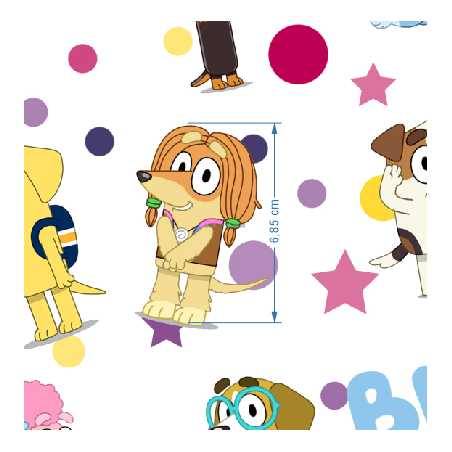 ¡PREVENTA!  Tela Bluey - 150cm/ancho