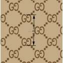 ¡PREVENTA!  Tela Gucci Camel - 150cm/ancho
