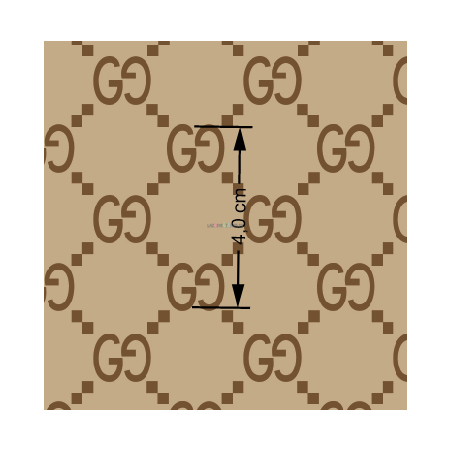 ¡PREVENTA!  Tela Gucci Camel - 150cm/ancho