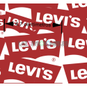 ¡PREVENTA!  Tela Levis Rojo - 150cm/ancho